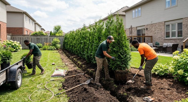 Boxwood Planting in Ventura County, CA