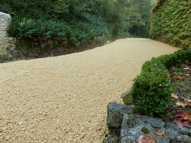 Completed Gravel Installation