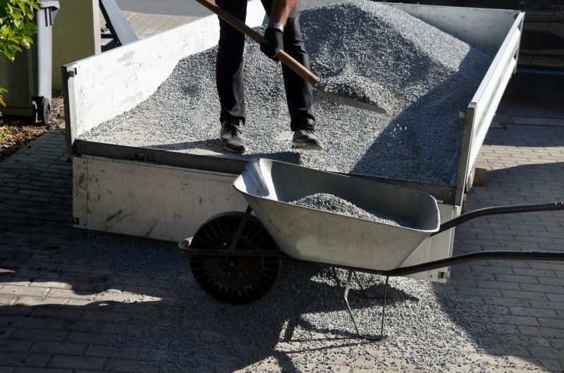 Customer Receiving Gravel